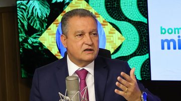 O ministro da Casa Civil, Rui Costa, participou do programa “Bom dia, ministro” - Fabio Rodrigues-Pozzebom/Agência Brasil