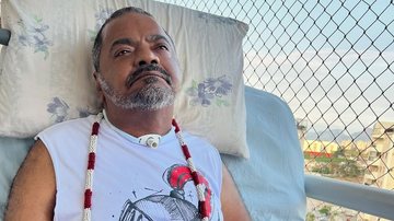 Arlindo Cruz, na varanda de sua casa: vivia com sequelas de um Acidente Vasculhar Cerebral (AVC) sofrido em 2017 - Reprodução/Instagram - arlindocruzobem