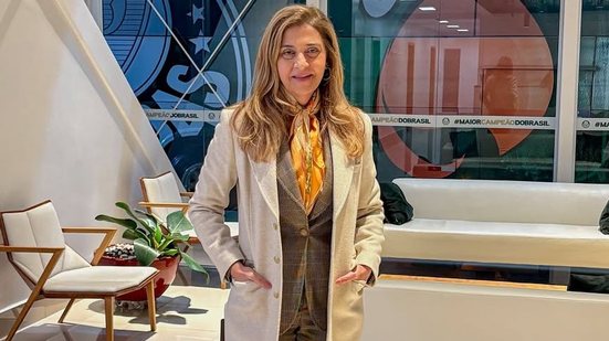 Leila Pereira, presidente do Palmeiras - Reprodução - Instagram