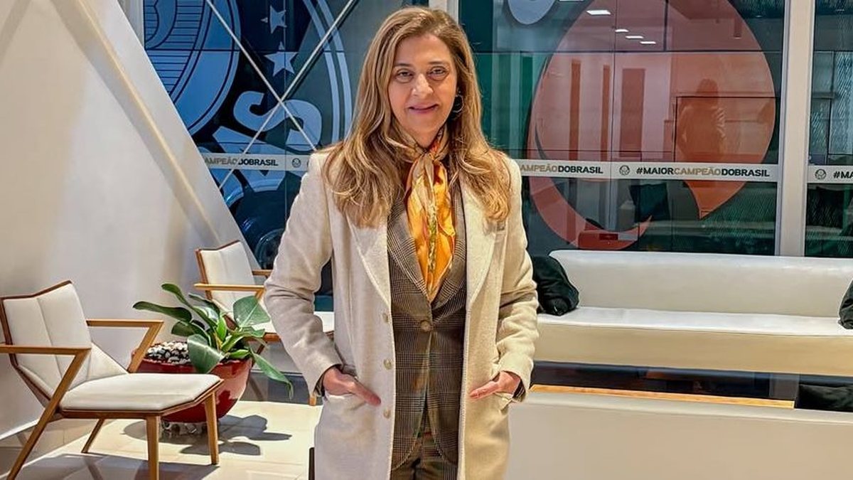 Leila Pereira, presidente do Palmeiras - Reprodução - Instagram