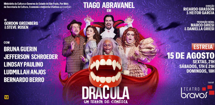 Com direção de Ricardo Grasson e Heitor Garcia, a comédia estreia no Teatro Bravos, em São Paulo, hoje, 15 - Divulgação
