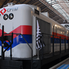 Essa não é a primeira vez que os trilhos ganham um toque intergaláctico - Foto: Reprodução/CPTM