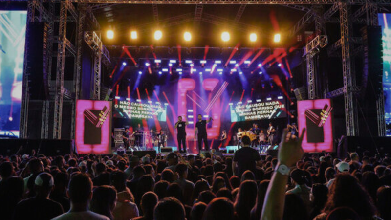 Além dos shows, a Festa da Uva Fina contará com exposições, gastronomia, atividades para crianças e infraestrutura especial - Foto: SECOM Ferraz de Vasconcelos | Laura Ramos