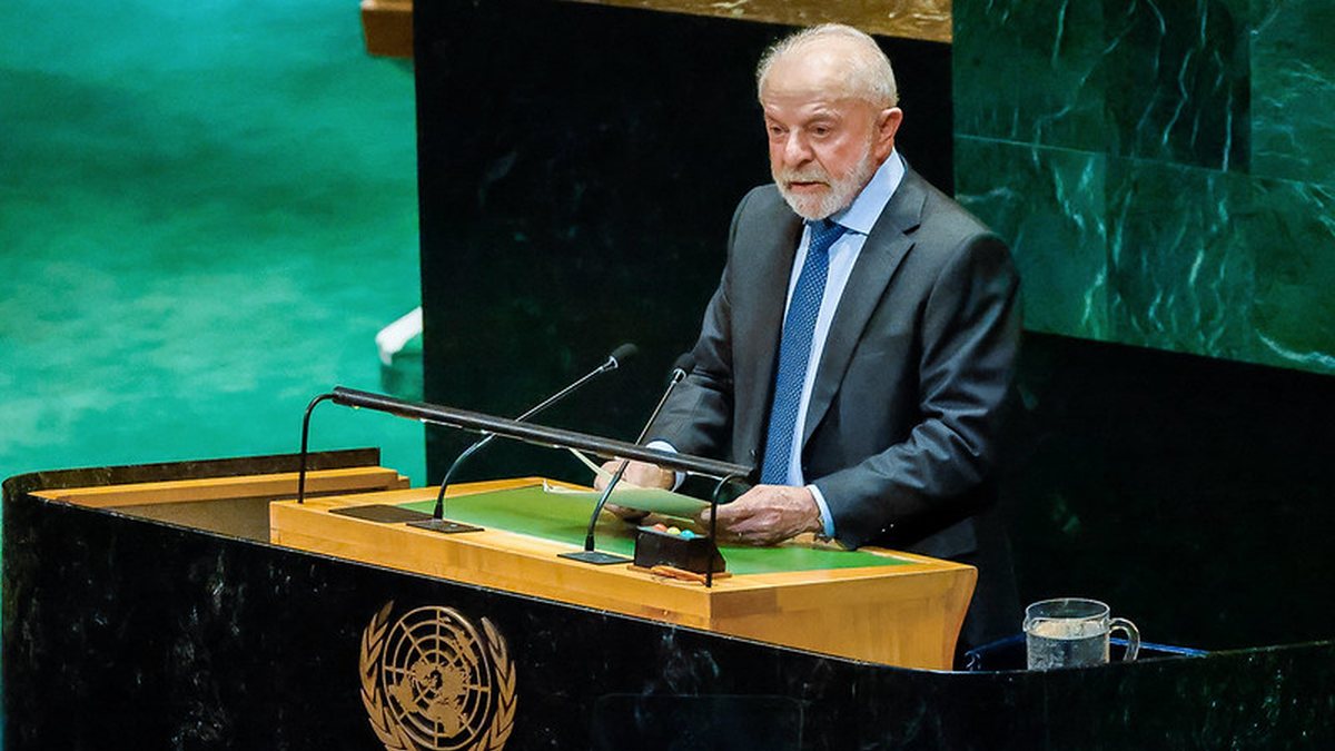 Em Nova York, Lula também discursou na ONU sobre a Palestina, condenando terroristas e os ataques de Israel em Gaza - Ricardo Stuckert / PR