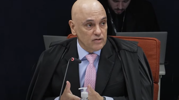 Nome de Moraes saiu da lista de sanções da Lei Magnitsky - Reprodução/TV Justiça