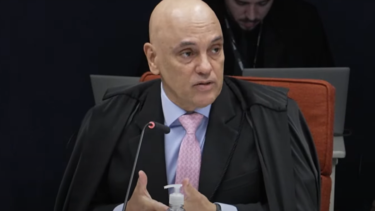 Nome de Moraes saiu da lista de sanções da Lei Magnitsky - Reprodução/TV Justiça
