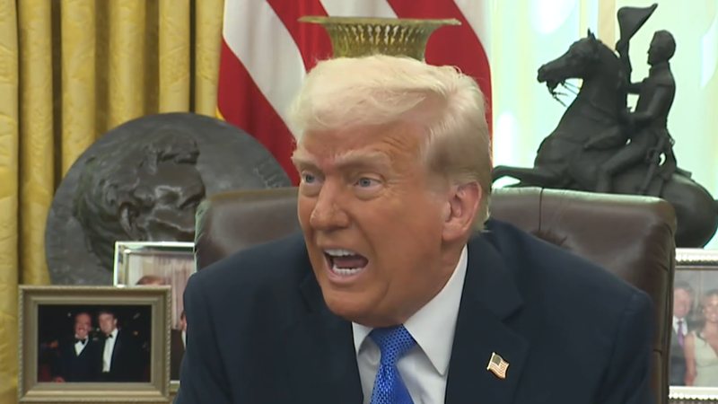 Trump: "Sem a aplicação das tarifas, o país não teria fechado metade dos acordos comerciais que fechou até o momento" - @TheWhiteHouse/Fotos Públicas