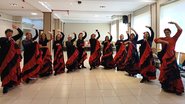 Em Torres (RS), grupo de mulheres ensaia dança flamenca em um dos grupos de convivência da região - Bianca Bibiano/Viva