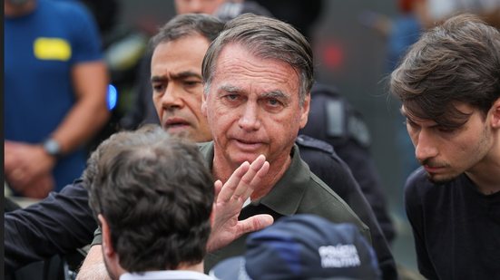O ex-presidente Jair Bolsonaro apresentou episódio de mal-estar, pré-síncope e vômitos com queda da pressão arterial - Fabio Rodrigues-Pozzebom/ Agência Brasil