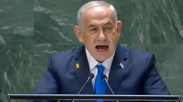 O primeiro-ministro também fez ameaças aos membros da Guarda Revolucionária do Irã, afirmando que elas "estão na mira" de Israel - RS/via Fotos Publicas