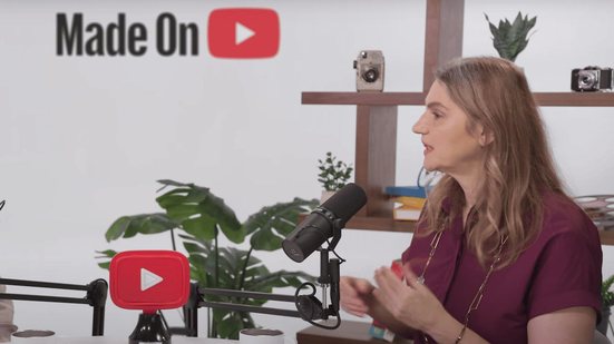 A diretora de Produtos do YouTube, Johanna Voolich, destaca as novidades da plataforma - Reprodução YouTube