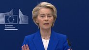 O GPS da aeronave em que estava a presidente da Comissão Europeia, Ursula von der Leyen, sobrevoava a Bulgária - @vonderleyen/Fotos Públicas