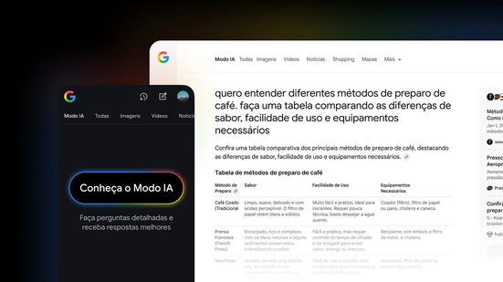 A ferramenta já mostra potencial para ampliar a forma como as pessoas acessam informações - Foto: reprodução arquivo Google Brasil