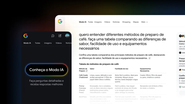 A ferramenta já mostra potencial para ampliar a forma como as pessoas acessam informações - Foto: reprodução arquivo Google Brasil