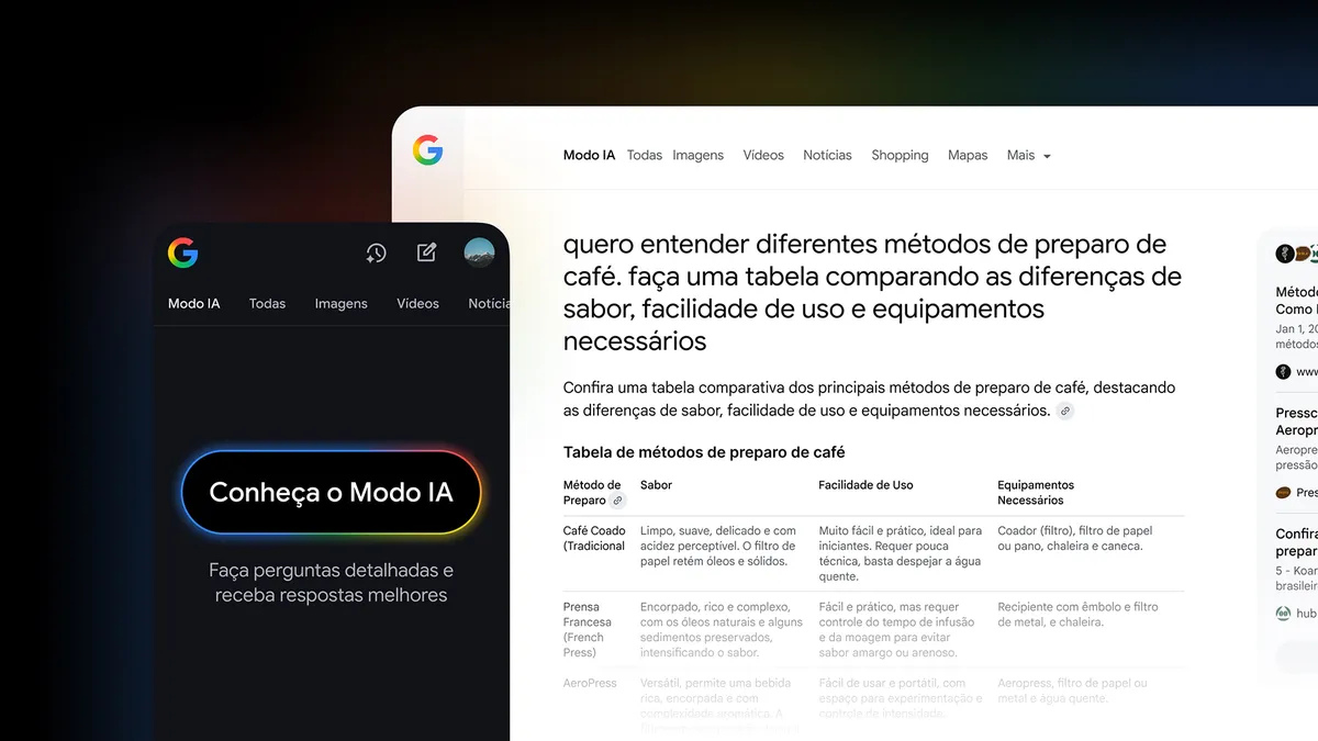A ferramenta já mostra potencial para ampliar a forma como as pessoas acessam informações - Foto: reprodução arquivo Google Brasil