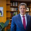 Ministro da Fazenda, Fernando Haddad, confirma que será candidato mas ainda não o cargo a que concorrerá - Diogo Zacarias/MF