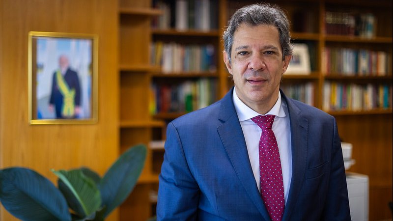 Ministro da Fazenda, Fernando Haddad, vê espaço para a queda da taxa Selic nos próximos meses - Diogo Zacarias/MF