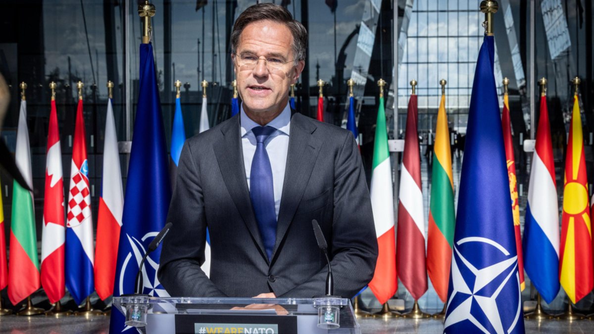 ""As nossas defesas aéreas foram ativadas e garantiram com sucesso a defesa do território da Otan", disse Mark Rutte, da Otan - Divulgação / Otan