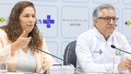 Medida foi anunciada pelo ministro da Saúde, Alexandre Padilha, e pela ministra da Gestão e da Inovação, Esther Dweck - João Risi/MS