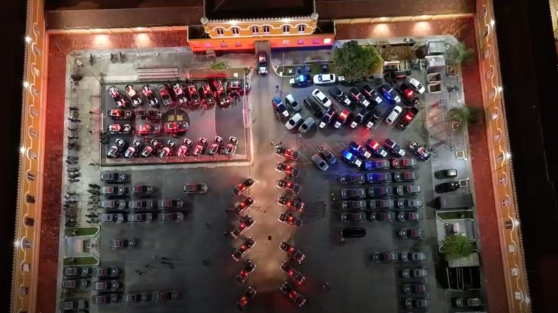 Operação Spare realizada na manhã desta quinta-feira, 25 - Divulgação - Polícia Militar de SP