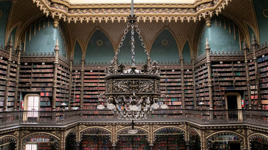 Em várias partes do mundo, bibliotecas destacam tanto por seus acervos quanto pela beleza de seus espaços - Foto: Reprodução/Riotur
