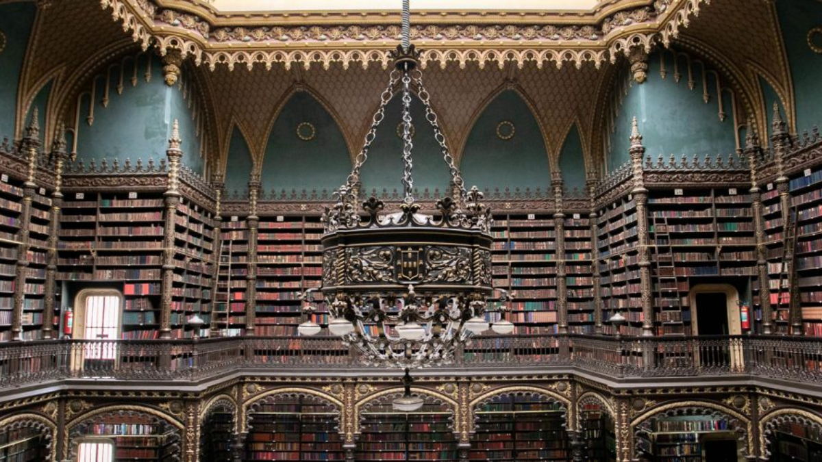 Em várias partes do mundo, bibliotecas destacam tanto por seus acervos quanto pela beleza de seus espaços - Foto: Reprodução/Riotur