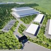 Projeto 3D do futuro Data Center, que será erguido em Uberlândia (MG); projeto terá investimentos de R$ 6 bilhões - Divulgação - RT-One