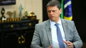 Pesquisas mostram Tarcísio em vantagem sobre Fernando Haddad (PT) - Marcelo Camargo/Agência Brasil