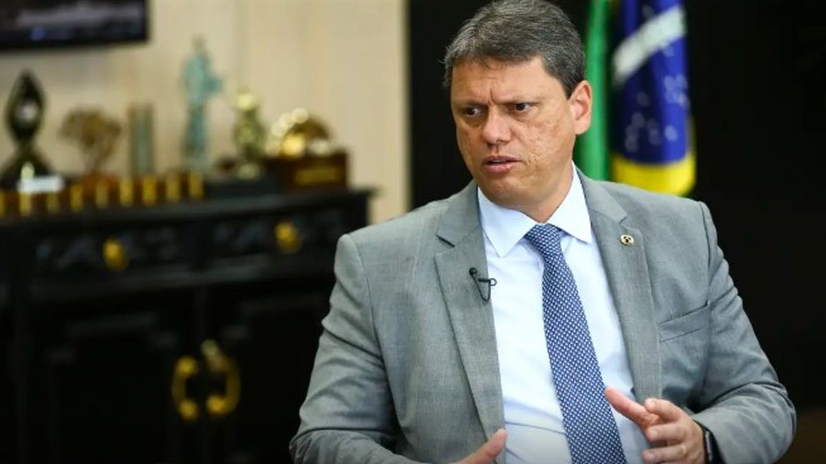Tarcísio permaneceu 48 horas em Brasília na primeira semana deste mês para articular a anistia - Marcelo Camargo/Agência Brasil