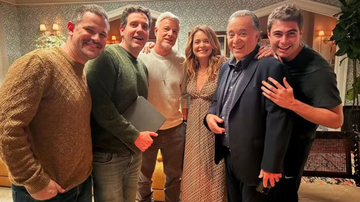 O ator já está de volta aos Estúdios Globo para gravar novas sequências - Foto: Reprodução/Instagram
