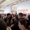 Fila de visitantes na entrada da exposição "A ecologia de Monet" - Foto: Mariana Castro/Divulgação