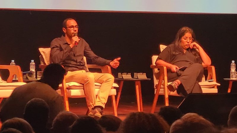 Alan Valadares e Ana Maria Cardoso,  do Observatório Fundação Itaú, detalharam dados da pesquisa trazendo percepções sobre as desigualdades - Fabiana Holtz