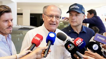 Alckmin em visita à concessionária no DF - Cadu Gomes/VPR