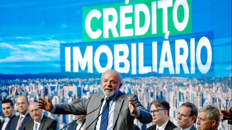 No lançamento do programa de crédito imobiliário, o presidente Lula que pretende criar uma “sociedade de classe média” no País - Ricardo Stuckert / PR