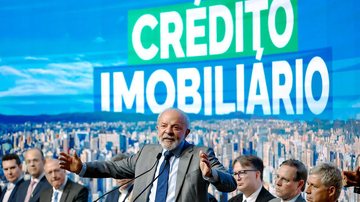 No lançamento do programa de crédito imobiliário, o presidente Lula que pretende criar uma “sociedade de classe média” no País - Ricardo Stuckert / PR
