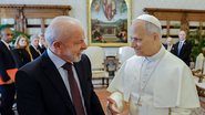Lula contou que disse ao papa Leão XIV ser necessário despertar uma "indignação na humanidade contra a fome" - Ricardo Stuckert / PR