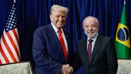 Luiz Inácio Lula da Silva durante encontro com o presidente dos Estados Unidos, Donald Trump, na Malásia - Ricardo Stuckert / PR