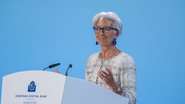 Christine Lagarde, presidente do BCE, também disse que a tecnologia é3 transformadora, mas pode haver 'algum sobrepreço' no setor - Felix Schmitt / BCE
