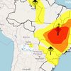 É esperada umidade relativa do ar abaixo de 12%. O aviso é valido nesta quarta-feira, mas pode se prolongar - Reprodução - (Inmet)