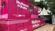 Carreta de mamografia do programa Mulheres de Peito estará na Alesp, em frente ao Parque do Ibirapuera - Divulgação Alesp