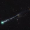 O cometa Lemmon, descoberto em janeiro, até poderá ser visto vagamente em locais com pouca iluminação e com céu limpp - Victor Sabet & Julien De Winter / Nasa