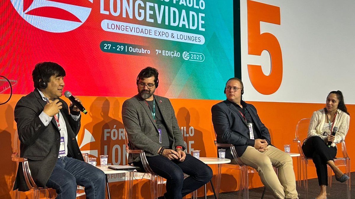 Painel discutiu o uso de IA para criar residencias e produtos que contribuem para o bem-estar e prevenção de doenças em idosos - Manuela França/Viva