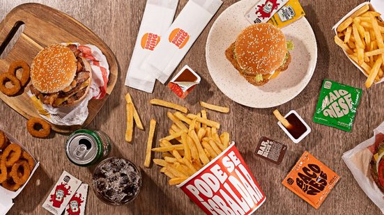 A promoção estará disponível no dia 31 de outubro, válida para um lanche por CPF - Foto: reprodução Burguer King