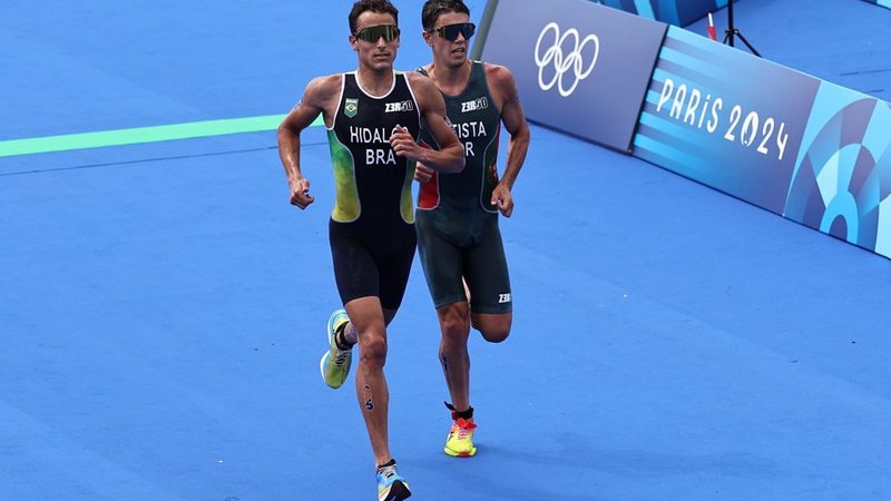 O triatleta Miguel Hidalgo  foi medalhista em metade das oito etapas do campeonato; "Estou orgulhoso do que fiz", afirmou - Miriam Jeske / COB / Fotos Públicas
