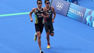 O triatleta Miguel Hidalgo  foi medalhista em metade das oito etapas do campeonato; "Estou orgulhoso do que fiz", afirmou - Miriam Jeske / COB / Fotos Públicas