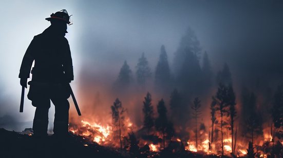 Ainda não há um número oficial sobre a área total que já foi queimada. O ICMBio estima que ao menos 80 mil hectares já tenham sido afetados - Envato