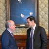 Chanceler Mauro Vieira e o secretário de Estado dos EUA, Marco Rubio - Embaixada do Brasil