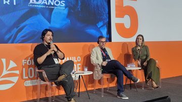 Impactos da revolução digital no mercado de trabalho foi o tema do painel com Bruno Cobbi, Mórris Litvak e Vivian Rio Stella - Fabiana Holtz/Viva