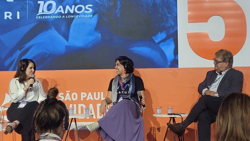 Cardoso, do Grupo Pereira, e Boechat, da Eurofarma falaram com Andrea Tenuta sobre o peso estratégico da intergeracionalidade - Fabiana Holtz/Viva