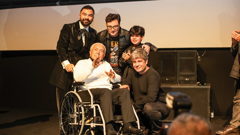 O quadrinista comemorou a chegada da obra, em São Paulo, durante a 49ª Mostra Internacional de Cinema em São Paulo - Estadão Conteúdo